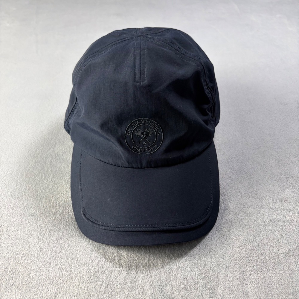 Wimbledon The Championships Navy Blue Performance Tennis Hat Adjustable Cap